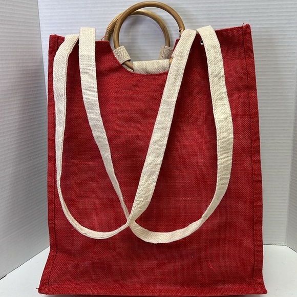 SOLD IN STORE Delta Sigma Theta Jute Bag Set - Picture 3 of 13